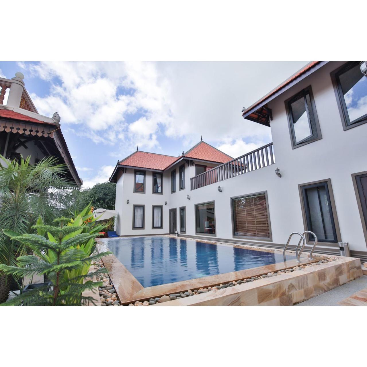 Angkor Diamond Pool Villa เสียมราฐ ภายนอก รูปภาพ